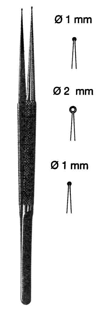 TİTANYUM MİKRO PENSET ÇAP 1MM 15CM